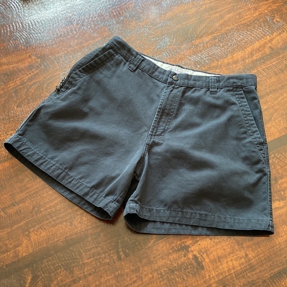COLUMBIA Stonewashed Granite Hiking Shorts Black Size 12 - Picture 4 of 15